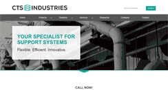 Desktop Screenshot of cts-industries.com